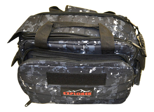 Bolsa Tactica Explorer Acolchada Para Equipo Tactico De 12 P