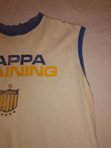 Imagen 4 de 10 de Rosario Central Musculosa De Entrenamiento Marca Kappa