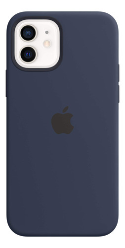 Funda Oficial Para iPhone 12/12 Pro Compatible Magsafe Azul