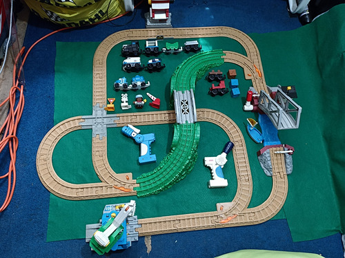 Fisher Price Tren Geotrax Lote 2 Trenes Fisher Price Geotrax