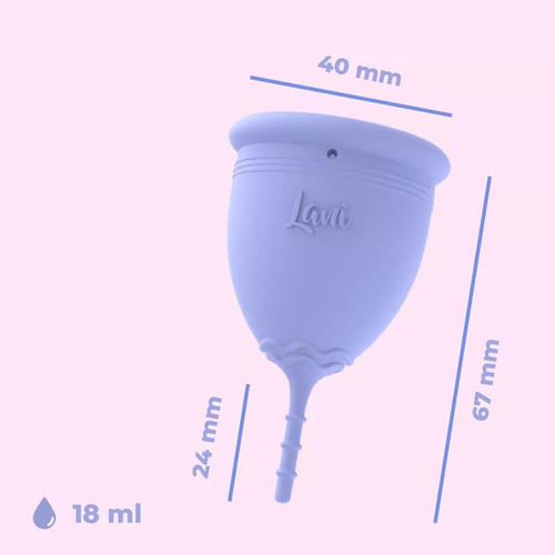 Lani Mini Honu Menta Copa Menstrual