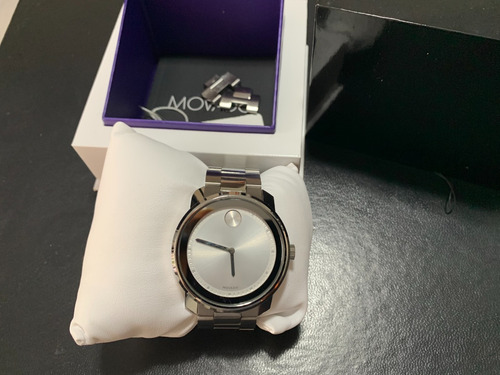Relógio Movado Bold Aço 42.5 Mm Stainless Steel Case-3600257