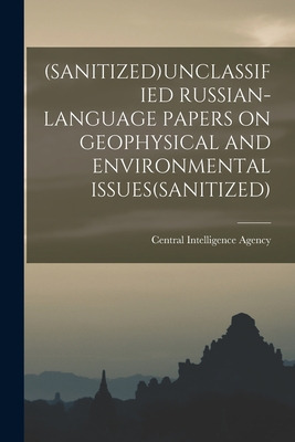 Libro (sanitized)unclassified Russian-language Papers On ...