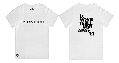 Polera Blanco Algodón Joy Division