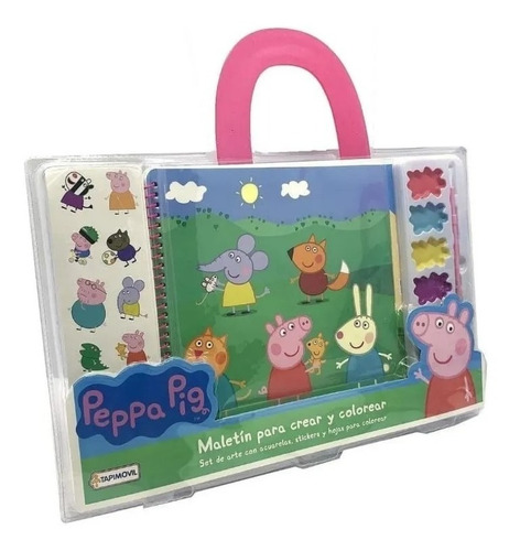 Set De Arte Peppa Pig Maletin Acuarelas Tapi Sharif Express