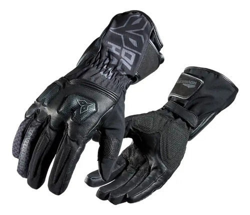 Guantes Moto Piel Térmicos Impermeables Premium Touch