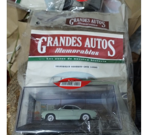 Grandes Autos Memorables Volkswagen Karmann Ghia Con Revista