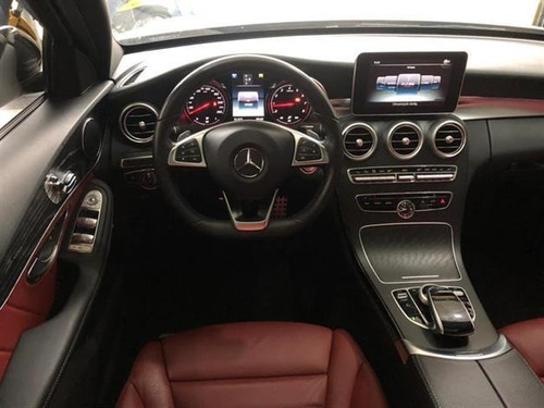 Imagem 9 de 15 de Mercedes Benz C300 2018 Sport Teto Solar Bancos Vermelhos