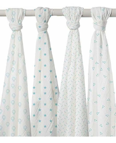 Ropa De Cama Y De Toallas Para Bebés Swaddle Mantas 100% ALG