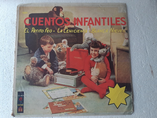 Disco Lp Cuentos Infantiles / Milissa Sierra / Cbs