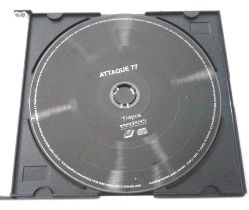 Attaque 77 Trapos Solo Cd Sin Gráficas Metalyrocktigre 