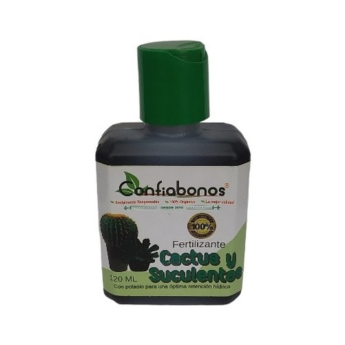 Fertilizante (abono) Para Suculentas, Sábilas Y Cactus 120ml