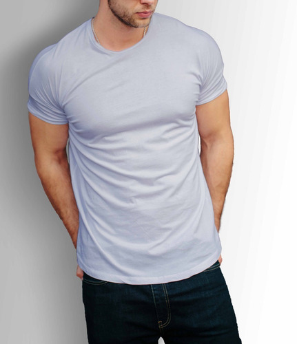 Mockup De Remera Hombre Frente Y  Espalda - Psd - Editables