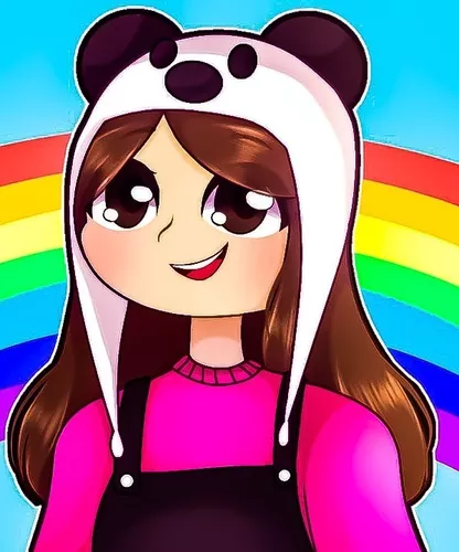 MINHA MÃE DESENHANDO A NATASHA PANDA 