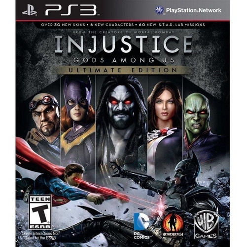 Injustice Gods Among Us Ultimate Edition Ps3 Game M. Fisico (Recondicionado)
