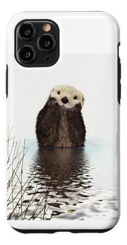 iPhone 11 Pro Adorable Sea Otter Case B08ffnvp92_300324