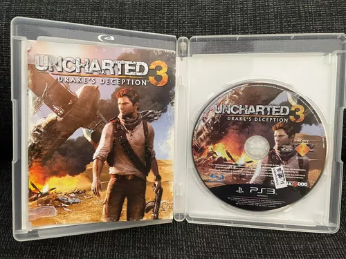 Jogo Uncharted 3: Drake's Deception - PS3 - Foti Play Games