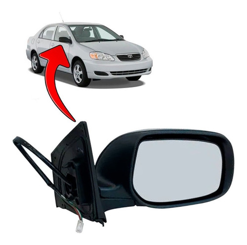 Espejo Puerta Derecho Para Toyota Corolla 1.6 2011 2014 