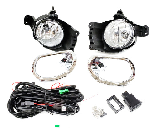 Faros Auxiliar S10 2017 2018 Kit Calidad Tipo Original Msi