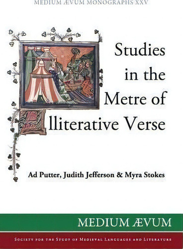 Studies In The Metre Of Alliterative Verse, De Ad Putter. Editorial Ssmll, Tapa Blanda En Inglés