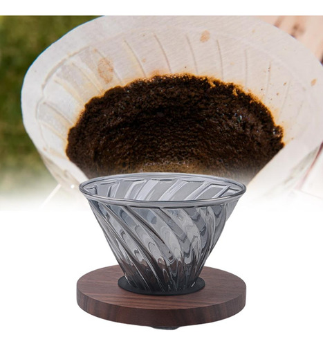 Vierta Sobre La Cafetera Cup Brewer Boca En Forma De