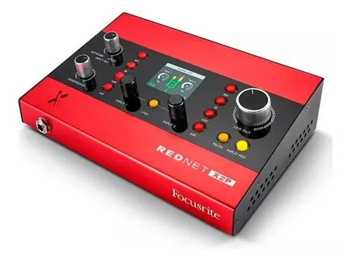 Focusrite Rednet X2p Interfaz 2x2 Análogo I/o Con 2x Mic Pre