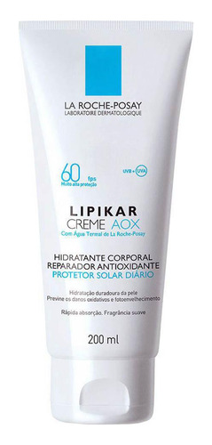 Hidratante Corporal La Roche-posay Lipikar Aox Fps 60 200ml