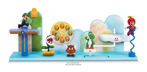Super Mario Playset Nubes Delux Nintendo