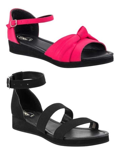 Kit De Sandalia Casual Pink By Price Shoes 0201 Color