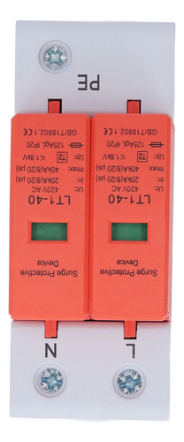Dispositivo Pararrayos Ac Surge Protector 2p Ignífugo De 36