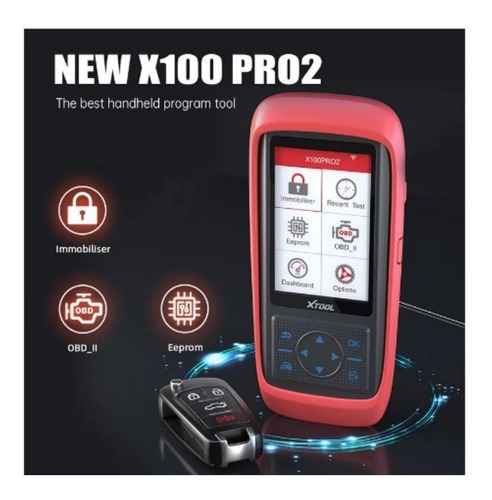 Programador De Chave E Scanner, Km, X100 Pro2 Em Português