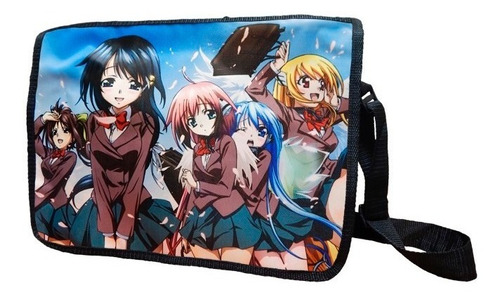 Mochila Escolar De Portafolio Sora No Otoshimono Ikaros