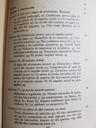A7 Las Etapas Del Crecimiento Económico W. W. Rostow (Usado)