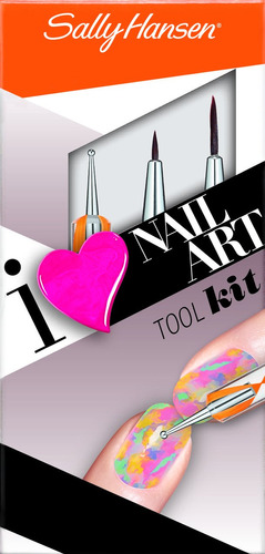 Sally Hansen   I Heart Nail Art Kit De Herramientas  1 Ea