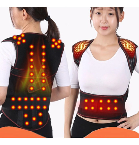 Cinturón De Terapia Térmica Con Soporte Para Espalda  Postur