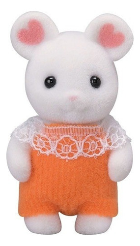 Sylvanian Families Ratón Bebé Blanco Malvavisco Ternurines