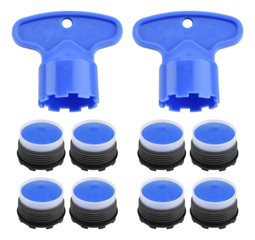 8 Uds Grifo Aireador De Caché Accesorio Aireador De 18,5 Mm