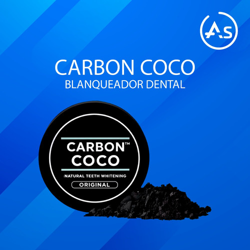 Blanqueador Dental Pack X15 Carbon Coco Reventa Estetica