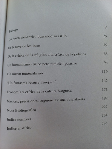 Libro Marx (sin Ismos) - Francisco Fernandez Buey (Usado)