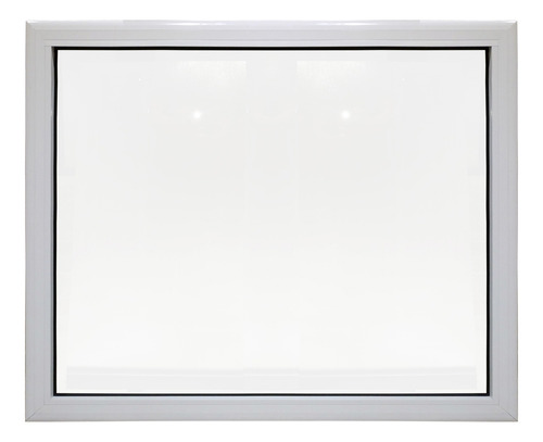 Ventana Paño Fijo Modena 40x110 Blanco Vidrio 4mm