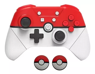 Controle Nintendo Switch Pokebola Sem Fio Bluetooth+ 2 Grips