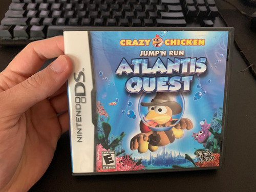 Crazy Chicken Jump'n Run Atlantis Quest Ds