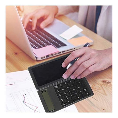 Calculadora De Tableta Y Escritura Digital Lcd De 6 Pulgadas Color Negro