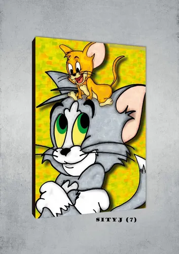 Cuadros Poster Tom Y Jerry S 15x20 (tyj (7)