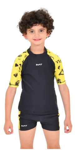 Traje De Bano Con Proteccion Uv Para Ninos Trajes Bano