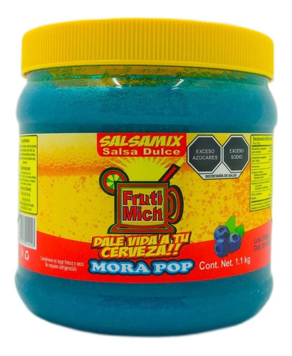 Salsa Para Escarchar Michelada Frutimich 1.1kg Pulpa Sabores