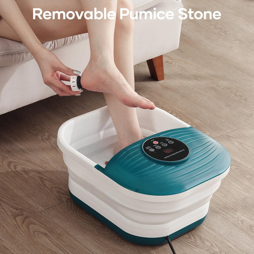 Massageador De Banho Foot Spa Curecure Dobrável Com Aquecime