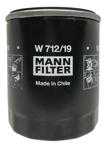Filtro Aceite W712/19 Marca Mann