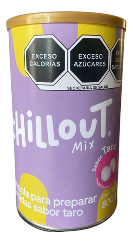 Chill Out Mix Sabor Taro - Base En Polvo, Bote De 800g