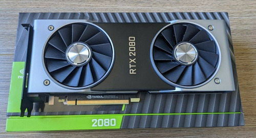 Imagen 2 de 4 de Nvidia Geforce Rtx 2080 Founders Edition Tarjeta Gráfica